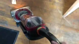 Natural dirt with Hoover windtunnel v2 (beautiful carpet lines ) plus talking 🙂