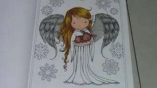 Color A Long #MollyMarch Whimsical Winter Wonderland Part 1