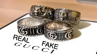 Поддельные и настоящие кольца Gucci: как отличить поддельное кольцо Gucci