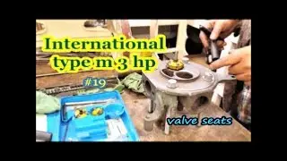 International 3 HP type M engine Neway valve seat cutter cast iron #19