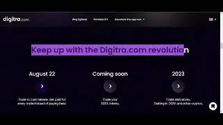 Digitra- The definitive crypto exchange