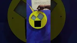 Pythagoras theorem Explained in Science Center #trending #education #science #pythagoras_theorem