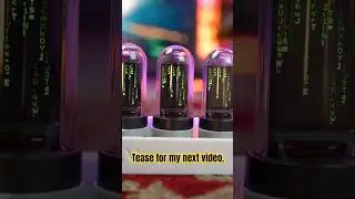 Tease for an upcoming video #atomicvoyage #rgb #clock