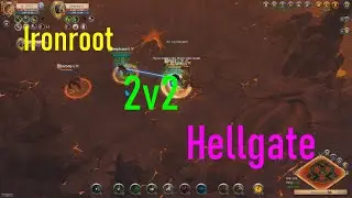 Nature Ironroot Staff | 2v2 Hellgate | Albion Online