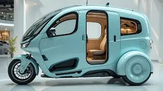 &ldquo;2025 Electric Tricycle RV Camper | Compact Luxury Meets Eco-Friendly Adventure&rdquo;