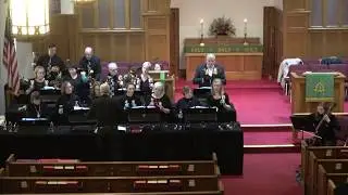 Chippewa UMC Adult Bell Choir + Cello - You Raise Me Up