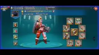 Caos Arena - Lords Mobile.  Reset FUUL wow BT2 Guild
