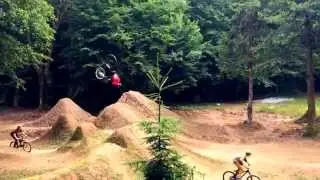 Panagiotis Manaras BMX rider in Divjina dirt park