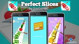 Perfect Slices - Trending Mobile Game - App Review (Tagalog)