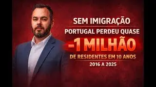 PORTUGAL PERDEU QUASE UM MILH&Atilde;O DE RESIDENTES. E AGORA?