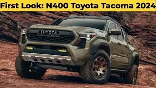 Первый взгляд на Toyota Tacoma N400 2024 года &mdash; Toyota Land Cruiser 2024 &mdash; Новости Toyota &mdash; твердотельный аккумулятор