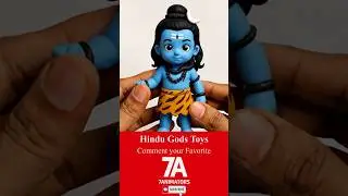 Hindu Gods Toys Unboxing &ndash; Shiva, Vishnu, Murugan, Ganesh & Hanuman | Action Figures AI | 7Animators