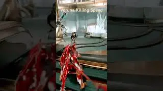 Warframe Voruna Killing Speed