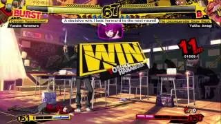 Persona 4 Arena Arcade Yosuke Hanamura