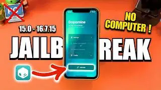 How to Jailbreak iOS 15–16.7.15 WITHOUT PC | Dopamine Jailbreak Full Tutorial
