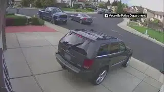 DISTURBING VIDEO: California girl hides behind truck as she's followed by stranger | ABC7