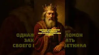 Притча о мудрости Царя Соломона!