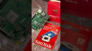 Raspberry Pi 3 B+ & 32GB SD Card Unboxing #shorts #shortsfeed