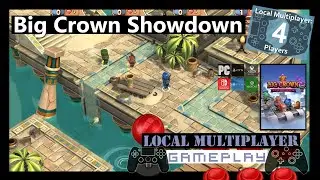 Big Crown Showdown Co Op 4 Player Couch Local Multiplayer - Gameplay