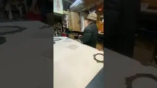 How to cut oval frame glass manually