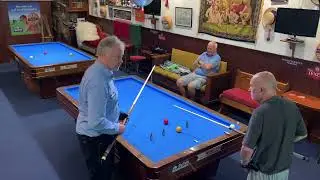 Deel 5 Lucas biljartles met Mike Hofland! Kijk en 🆎