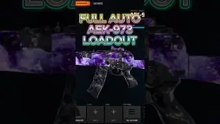 FULL-AUTO AEK-973 LOADOUT🔥 #callofduty #warzone #bo6  #gaming #gamingshorts #quickgamingclips #cod6