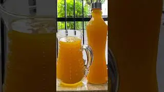 Mango fruity, fresh and juicy ❤️#mangosquash #shorts #homemade