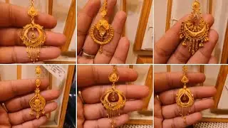 Gold Mang Tika design beautiful latest Mang Tika ka design //गोल्ड मांग टीकाडिजाइन//