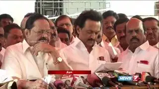 DMK  stages Walk-out ahead of budget presentation