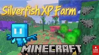 Silverfish XP farm finished? on Dragon Biomes Mod   | &ndash; Vertical #minecraft #betteronbedrock