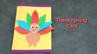 DIY Thanksgiving Card, easy greeting cards