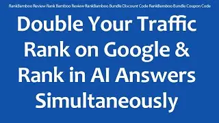 RankBamboo Review Rank Bamboo Review RankBamboo Bundle Discount Code RankBamboo Bundle Coupon Code