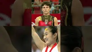 Do you think Oksana deserved the gold medal instead? 🤔 #shorts #gymnastics
