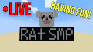 Playing LIVE on the Rat SMP | I'm Back!