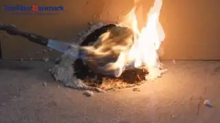 Tr&aelig;fiberisolering brandtest - Tr&aelig;fiberDanmark