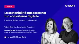 La sostenibilit&agrave; nascosta nel tuo ecosistema digitale