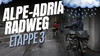 Im Regen nach Villach🌧️ - Alpe-Adria Radweg mit dem E-Bike ETAPPE 3🏔️