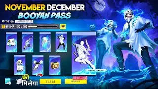 November Booyah Pass, December Booyah Pass 🤯🥳| next booyah pass free fire | free fire new event