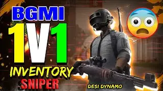 BGMI 1V1 INVENTORY SNIPER GAMEPLAYE || ALPHA X DESI DYNAMO || BATTLE GROUND MOBILE INDIA || #bgmi