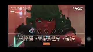 Overwatch animated map loading screen + hero intro in selection screen concept