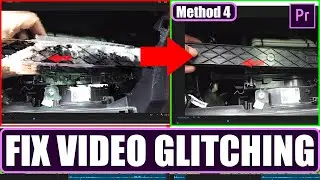 FIX VIDEO GLITCHING IN PREMIERE PRO - Method 4
