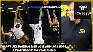 Instant Reaction: Hawkeye women & Hannah Stuelke roll, Hope lost for Iowa men? & Levar Woods returns