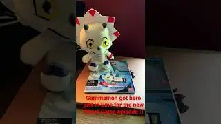 Gammamon DIM arrived after 2 months shipping :p -#Digimon #ghostgame #vitalbracelet