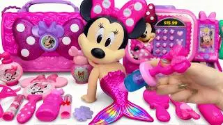 Minnie Mouse 2026🎀 Set Unboxing del maquillaje vs juego m&eacute;dico rosa de Minnie, colecci&oacute;n de Disney