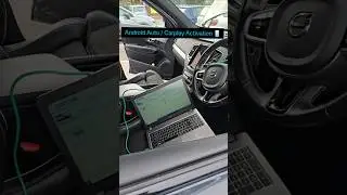 Volvo Carplay | Android Auto AA Software Activation #volvo #carplay #android #upgrade #youtubeshorts