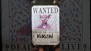 How to Draw kakashi hatake from Naruto Shippuden #art #drawing #anime #kakashi #onepiece #naruto