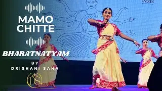 Bharatnatyam Dance on Bengali Song Mamo Chitte - Stage Performance - Drishani Saha