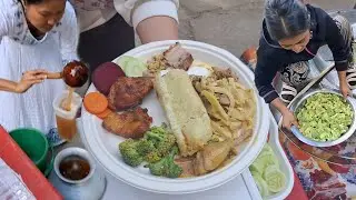 Amji party at aunt's home 🌾|New chawal party|🌾🍗🍚