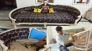 old model sofa repairing // sofa repair home service near me//how to repair sofa at home