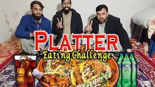 Platter Eating challenge 😋